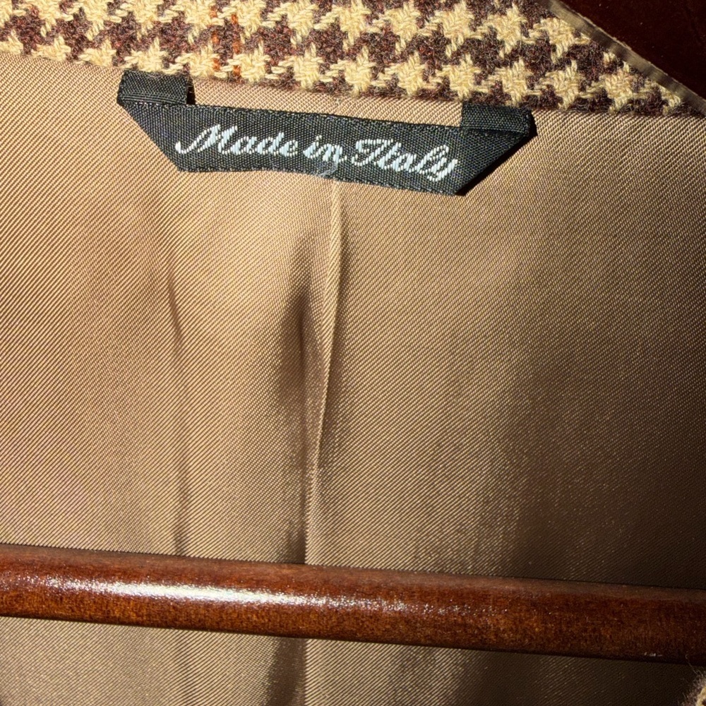 Mens Movimento Made In Italy Sz 42r 100% Cashmere Suit Jacket Coat >$400 Euc View 4